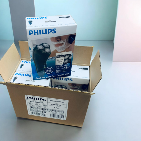 Alternative view of PHILIPS AquaTouch AT620 Wet and Dry Electric Shaver เครื่องโกนหนวดไฟฟ้าไร้สาย กันนำ้ และที่เล็มหนวด - PACK 4