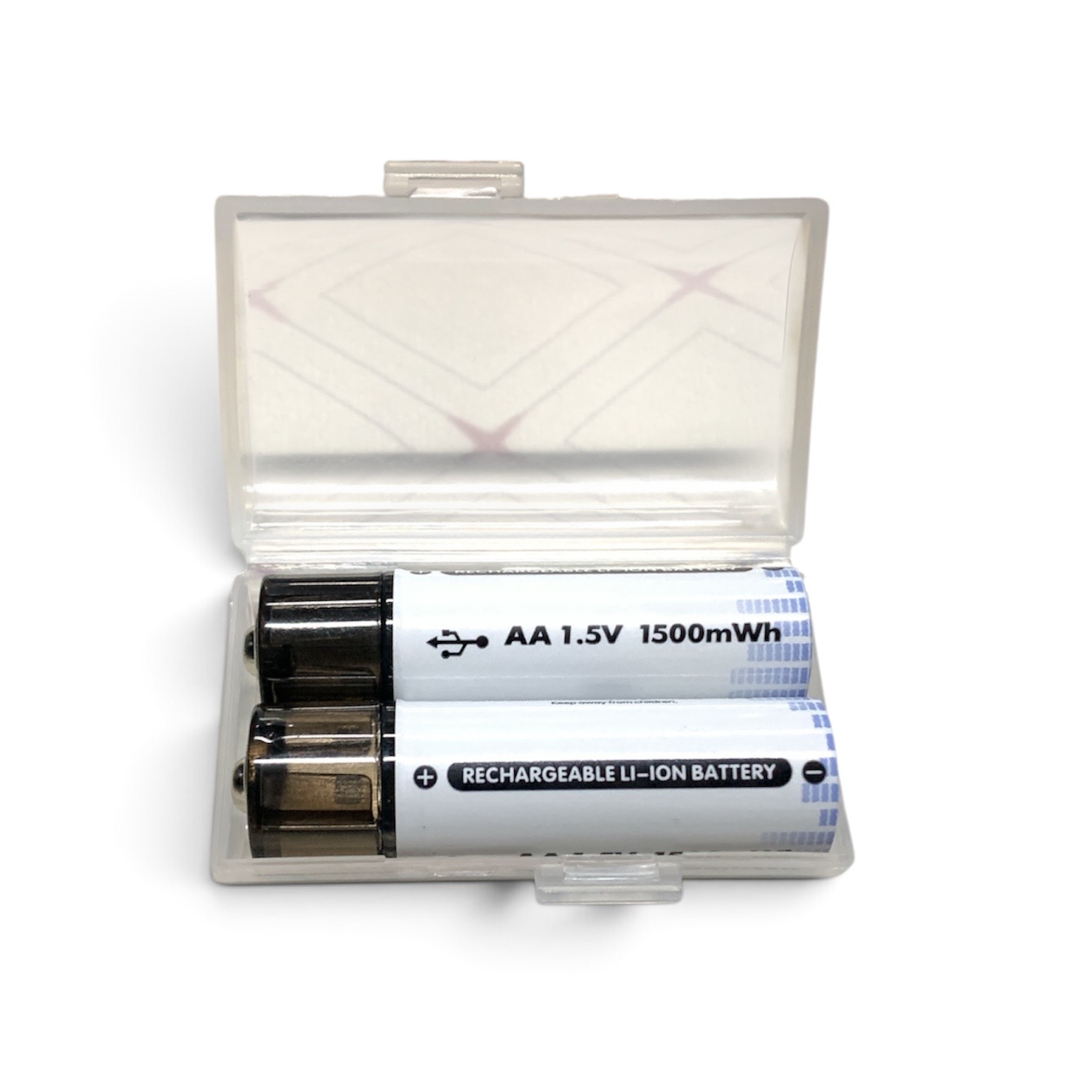 ถ่านชาร์จ AA 1.5V 1000mAh Magnetic USB Rechargeable - Image 8
